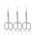 Metal Nail Scissors Beauty Finger Stainless Steel Cuticle Nail Scissors